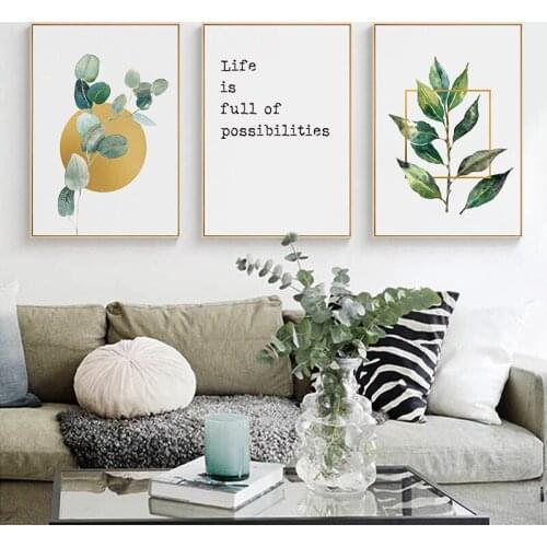 YORTYES Nordic Poster Canvas Prints Art Pictures Canvas Painting Wall Picture Lemon Fruit Decorative YY024