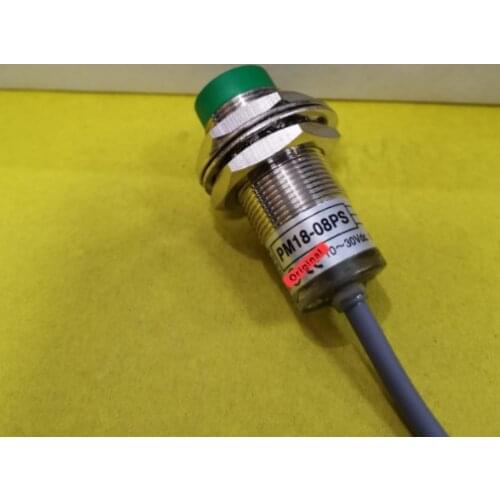 2PCS PM18-08P PM18-08N M18 Switch Sensor NO 10-30VDC Sn-8mm New High Quality
