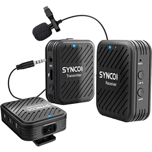 Magic Vision SYNCO G1 G1A1 G1A2 2.4G Wireless Lavalier Microphone System Video mic recording microphone for smartphone DSLR