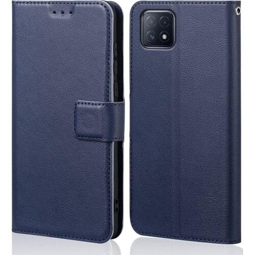 For coque OPPO A52 case Wallet Flip Leather & silicone back Skin stand capa For OPPO A72 A92 cover phone funda pouch bag