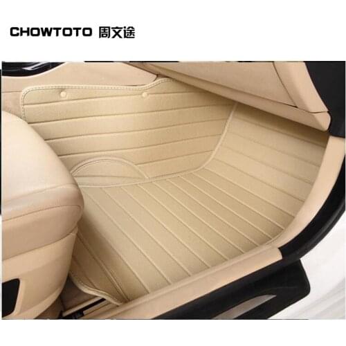 CHOWTOTO AA Special Floor Mats For Cadillac Escalade 7seats non-slip Carpets For Escalade 7seats Model