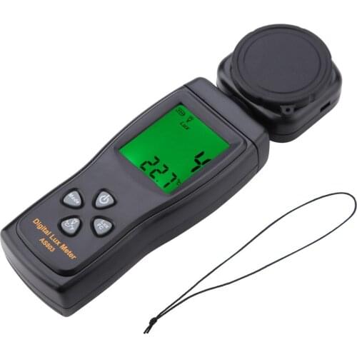 AS803 Digital Lux Meter Luminance Tester Light Meter Tools 1~200.000lux Measuring Range Photometer Spectrometer Actinometer