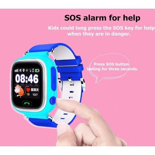Q90 GPS Child Smart Watch Phone Position Children Watch Touch Screen WIFI SOS Smart Baby Watch