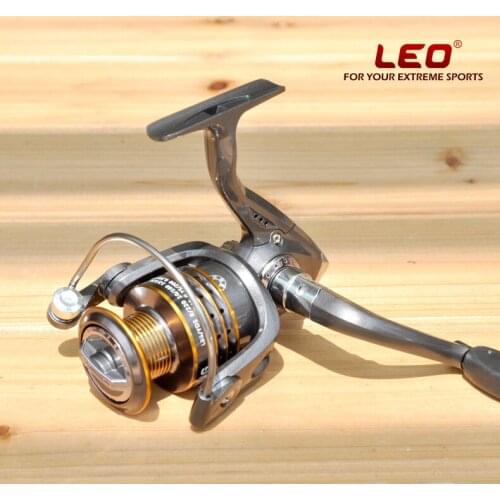 LEO Metal cup Spinning wheel double handed Throwing sea fishing wheel Fishing gear Carretilha de pesca baitcasting molinete reel