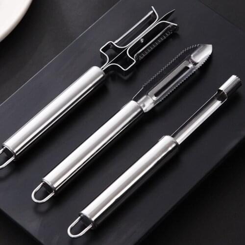Multifunctional Fruit Vegetable Peeler Stainless Cutter Steel Potato Peeler Carrot Slicer Grater Kitchen Accessories