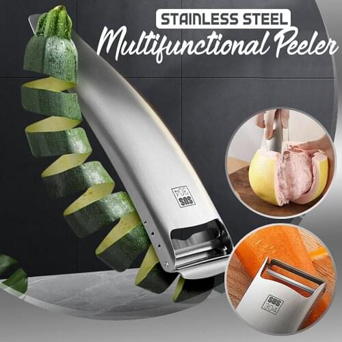 Vegetable Peeler Stainless Steel Fruit Grater Kitchen Potato Peeler Metal Carrot Grater Slicer Shredder Fruit Peeler Kitchen Too