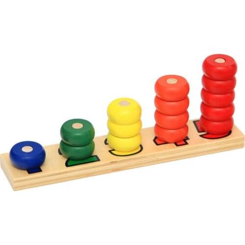 Montessori Beads For Counting Math Manipulatives Early Learning Aids Teaching Resources Jeux Educatif Enfant 2 3 4 5 6 Ans