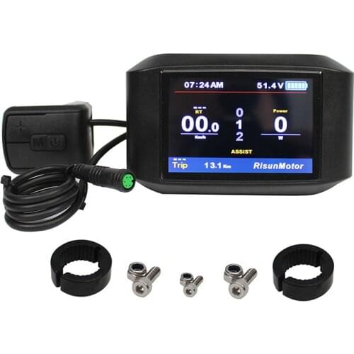 3.2 inch Ebike Full Color LCD Display for Electric Bicycle E-Bike Parts E Bike Display Bafang Conversion Electric Bike Kit