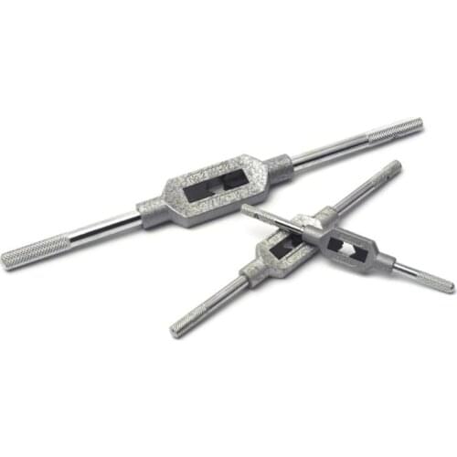 1pc M3-M12 1/16" to 1/2" Adjustable Engineers Tap Hinge Straight Tap Wrench Holder Threading Tool