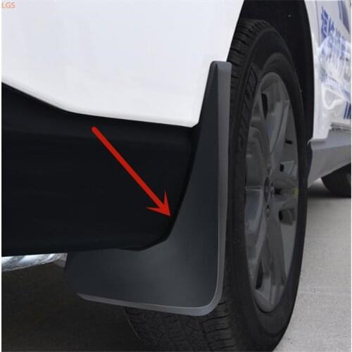For Ford Ecosport 2013-2019 High quality soft plastic car fender mud guard anti mud protection decoration car styling