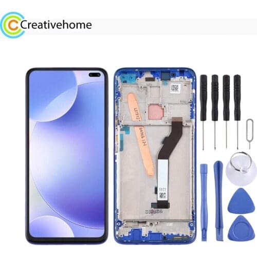 For Xiaomi LCD Screen and Digitizer Full Assembly with Frame for Xiaomi Redmi K30 5G