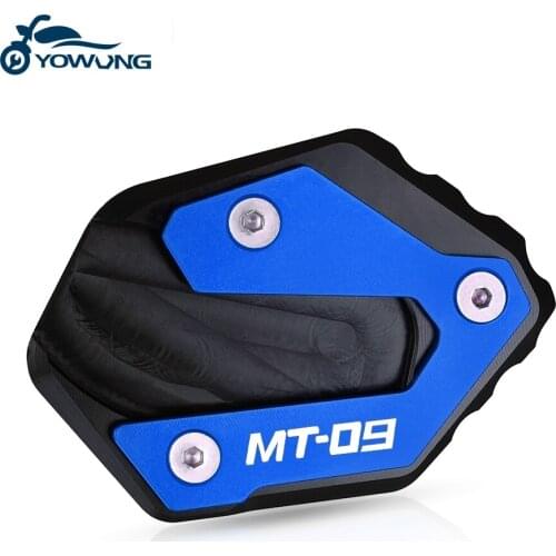 For Yamaha MT-09 Tracer MT09 2014 2015 2016 2017 2018 2019 2020 2021 Motorcycle Foot Enlarger Foot Side Stand Extension Plate