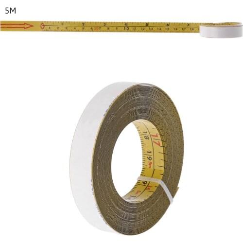 Inch & Metric Self Adhesive Tape Measure Steel Miter Saw Scale Miter Track Ruler Dropshipping