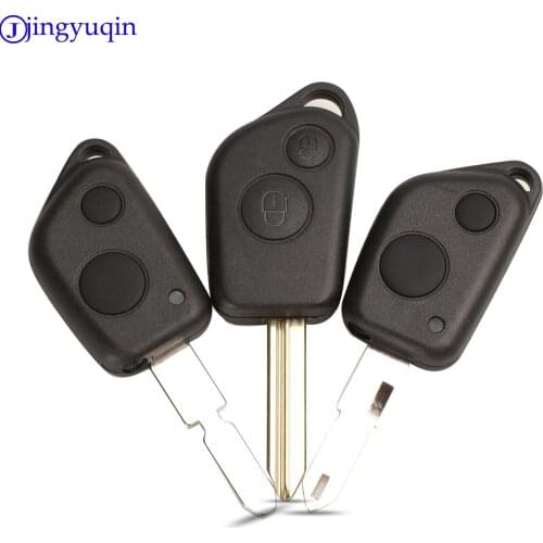 Jingyuqin 10ps 2b Car Key Case For Citroen Elysee Saxo Xsara Picasso Berlingo C2 C3 for Peugeot 106 206 306 205 405
