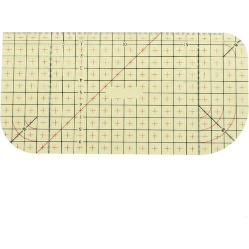 DIY Sewing Ruler Patchwork Tailor Craft Supplies Measuring Hot Ironing Tool Heat Resistant Ruler Household Sewing Tool