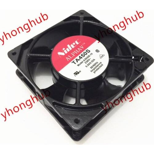 Nidec A30426-10 AC 230V .055/0.52A 120x120x38mm Server Cooling Fan