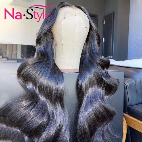 Body Wave Lace Front Wig 250 Density Lace Cheap Human Hair Wigs Brazilian Hair Pre Plucked Bleached Knots Wigs For Black Women