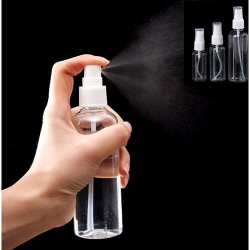 30/50/100ml Refillable Bottles Travel Transparent Plastic Perfume Bottle Atomizer Empty Small Spray Bottle