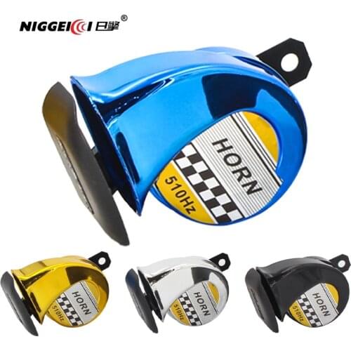 Universal 12V DC 130db Motorrad Schnecke Air Horn Sirene Super Laut Für Auto Lkw Motorrad Wasserdicht