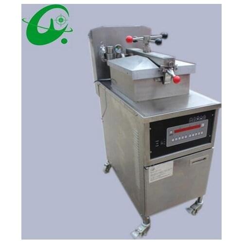 25L GAS High effiency pressure fryer(With oll pump) deep fried chicken machine air pressure gas deep fryer For sale
