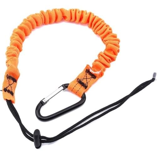 High Quality Carabiner Lanyard Retractable Safety Rope Telescopic Elastic Climbing Tool anti-fall Safety Ropes