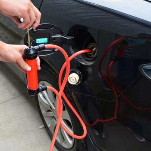 Change The Oil In The Car And Fill The Pump Multifunctional Oil Pump Extractor Sucking Pipe Vacuum Gun Pump Manual Oil Extractor