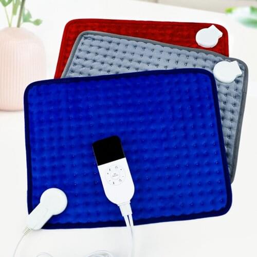 Winter Warmer Washable Small Electric Heat Pad 40x30cm Heating Warming Mat Therapy Blanket Pain Relief Body Massage EU Plug