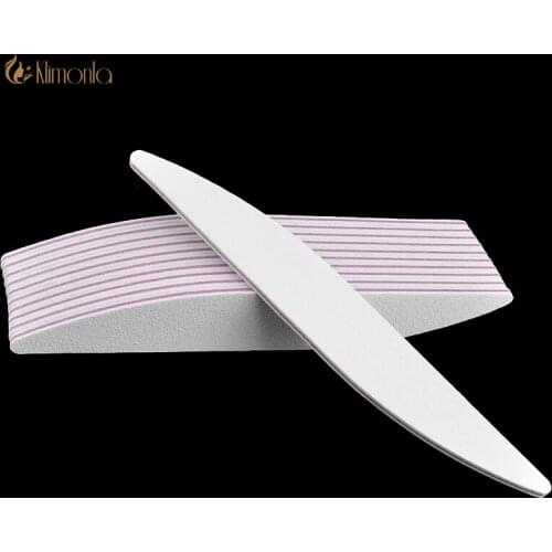 10Pcs Nail Files nagelvijl White Sanding Nail Buffer Salon Nail Buffer Block For Manicure UV Gel Varnish File Sandpaper Tools