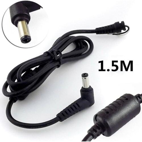 5.5X2.5mm DC Power Male Tip Plug Connector 1pcs With Cord/ Cable For Toshiba Asus Lenovo Laptop Adapter