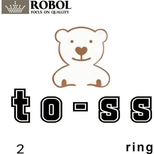 Toss Bear Sterling Silver Copy Jewelry Spanish Bear Version Jewelry Womens Fashion Ring Custom Bear Gem Material Link