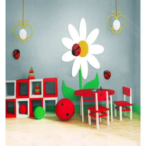 5x7ft Flowers Chairs Kindergarten Photography Backdrops Photo Props Studio Background
