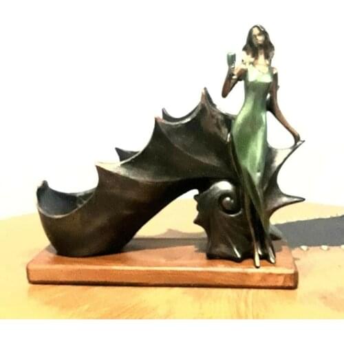 Custom Design Lady Wine Holder Authentic Restaurant Supplies Bar Supplies Bar Wine Holder Bottle Holder