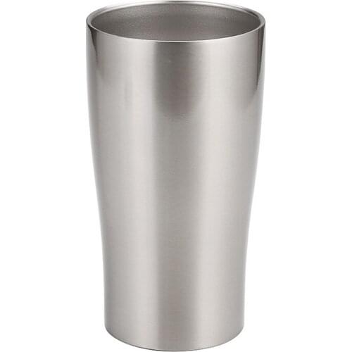 UPORS 350ml Beer Mug 304 Stainless Steel Double Walled Vacuum Insulated Water Cup Leak Proof 12oz Tumbler Keep Drink Hot & Cold