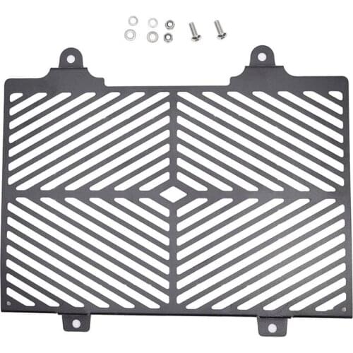 BikeGP Stainless Steel Radiator Guard Security for BMW G310GS G310R 2017+ black