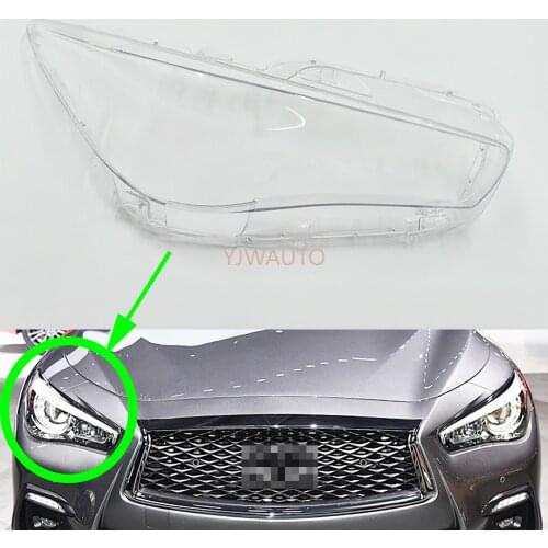 Headlight Cover for infiniti Q50 2013 2014 2015 2016 2017 2018 2019 Car Headlamp Lens Replacement Auto Shell