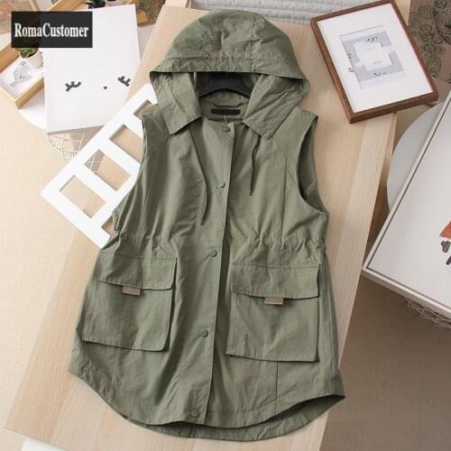 RomaCustomer Women's Hooded Vests