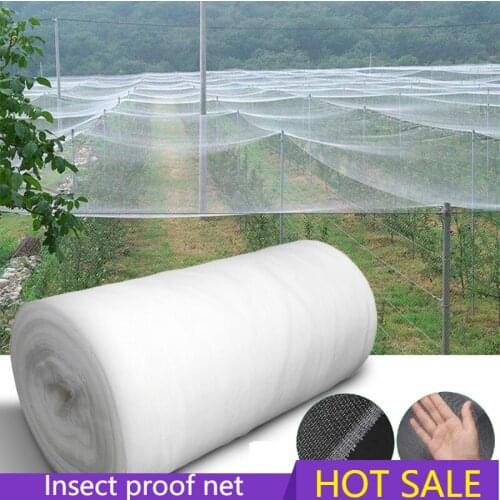40-60 Mesh Net Garden Protection Net Mist Net Bird Net Nylon Plastic Net Greenhouse Vegetable Insect Net For Birds Chicken Dog