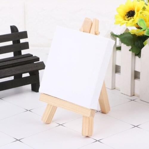 3 Sizes Natural Wood Mini Easel Frame Tripod Display Meeting Wedding Table Number Name Card Stand Display Holder Children