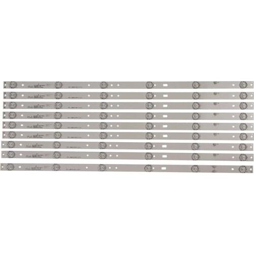 LED Backlight Strip 6 lamp for JS-D-JP5510-A61EC JS-D-JP5510-B61EC E55DU1000 4K FHD 6V/LED