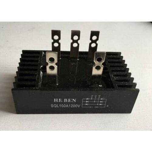 Three-phase rectifier bridge rectifier SQL100A 1200V 60*100mm