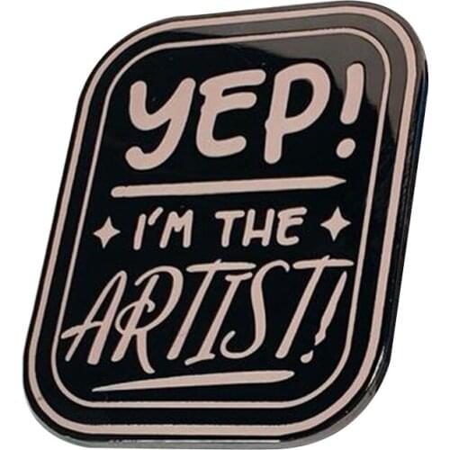 Artist pin