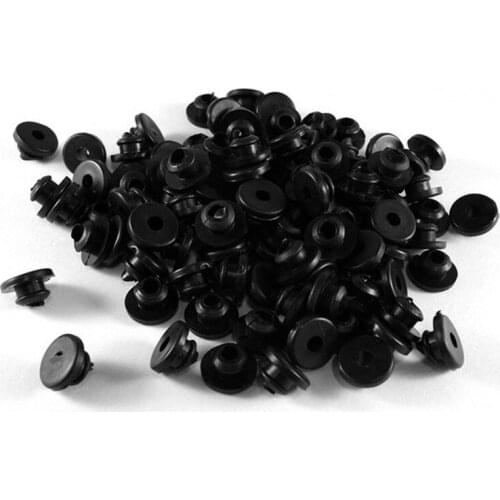 1000PCS Tattoo Gun A-Bar Nipples Top Hats for tattoo machine Rubber Armature Bar needle gun machine NIPPLE grommets supply