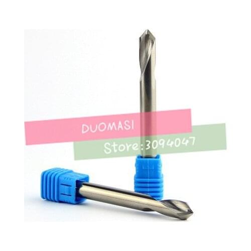 4.0*100 mm*90degrees 2pcs/set Solid carbide Extended pilot drill Cemented carbide cutting tools Free shipping