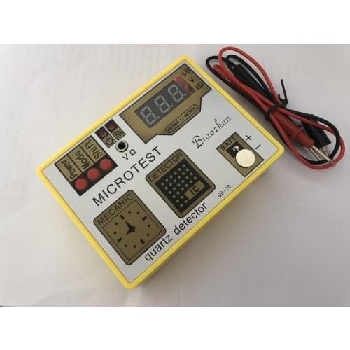 Free Shipping Updated New 4 in 1 Watch Tester Pulser Demagentizer Coil Circuit IC Battery Test Repair Tool