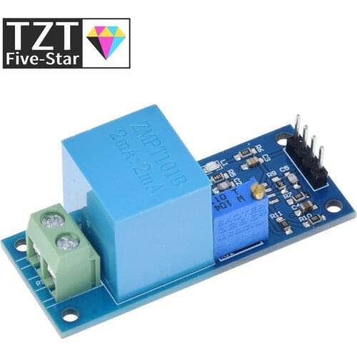 Active Single Phase Voltage Transformer Module AC Output Voltage Sensor for Arduino Mega ZMPT101B 2mA