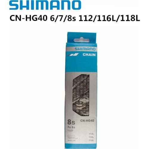 SHIMANO CN HG40 6/7/8 Speed Chain 118L Link For ROAD Bicycle Bike With Original Box