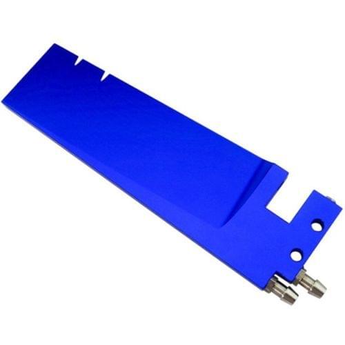 Dual pickup aluminum rudder blade for the rc boat Traxxas Spartan