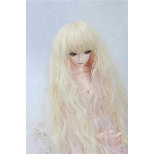 Luodoll BJD doll wig high quality spell color temperature wire wig hair wig hair corn hot bjd selected wholesale