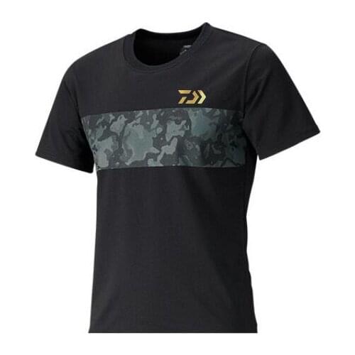 New 2020 Summer Outdoor Sunscreen Cycling Fishing Clothing Breathable Anti-Mosquito Short Sleeve Quick-Drying Fishing Shirt Dawa