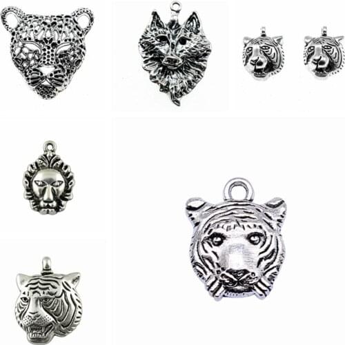 Tristana Leopard Head Charms designer charms for jewelry making diy jewelry kit accessories